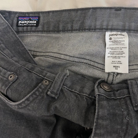 Patagonia Men's Charcoal Straight Jeans - Picture 4 of 6